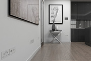 3D Living Room Kitchen Interior, an Architecture 3D Model by Giimann (Thumbnail 5 of 9)