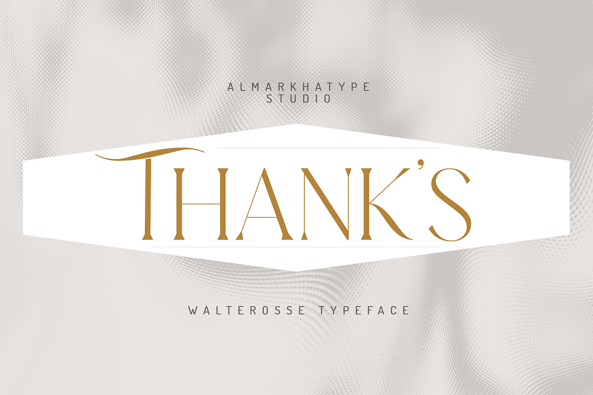 Walterosse - Elegant Display Serif, a Serif Font by Almarkhatype (Photo 10 of 10)