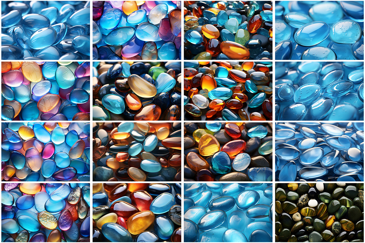 Glass Stones Background, a Wallpaper Graphic by Forhadx5 (Photo 4 of 9)