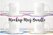 2x6 Mug Bundle mockup coffee, a Cups & Container Mockup by Leo Flo Mockups (Thumbnail 1 of 7)