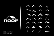 Roof Elemen Logo, a Shape Add-On by Akdesain (Thumbnail 1 of 3)