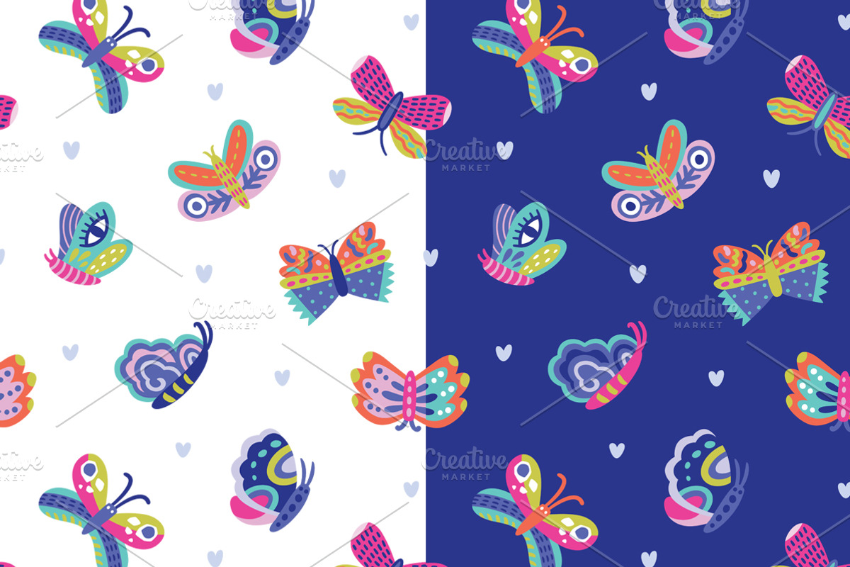 20 Colorful Seamless Patterns, a Pattern Graphic by PenguinHouse (Photo 2 of 13)