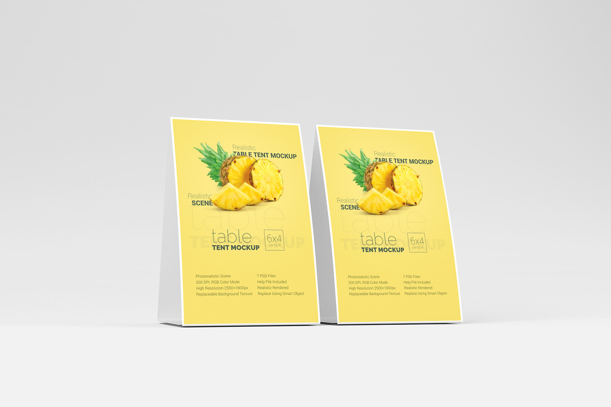 Table Tent Mockup, a Product Mockup by Toasin Studio (Photo 4 of 7)