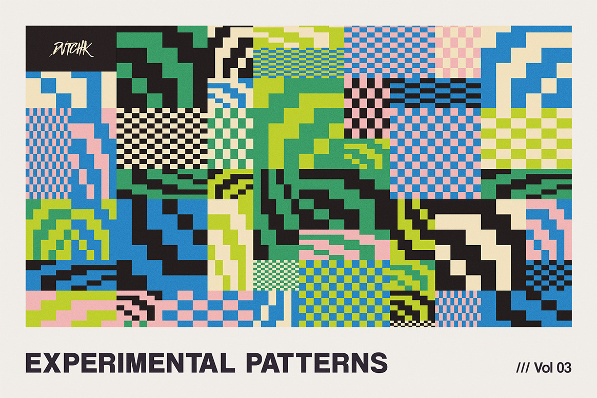 Experimental Geometric Patterns V03, a Pattern Graphic by dvtchk (Photo 4 of 5)