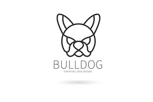 Bulldog logo, a Branding & Logo Template by Logocreative