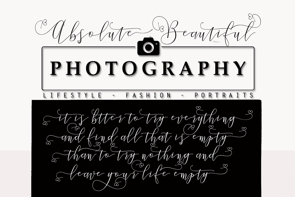 Bettha Bottle, a Script Font by Deniz86 (Photo 8 of 14)