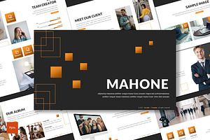 Mahone - Powerpoint Template