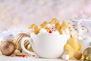 Christmas tasty leftovers stollen or Panettone ice cream, a Food & Drink Photo by Rimma