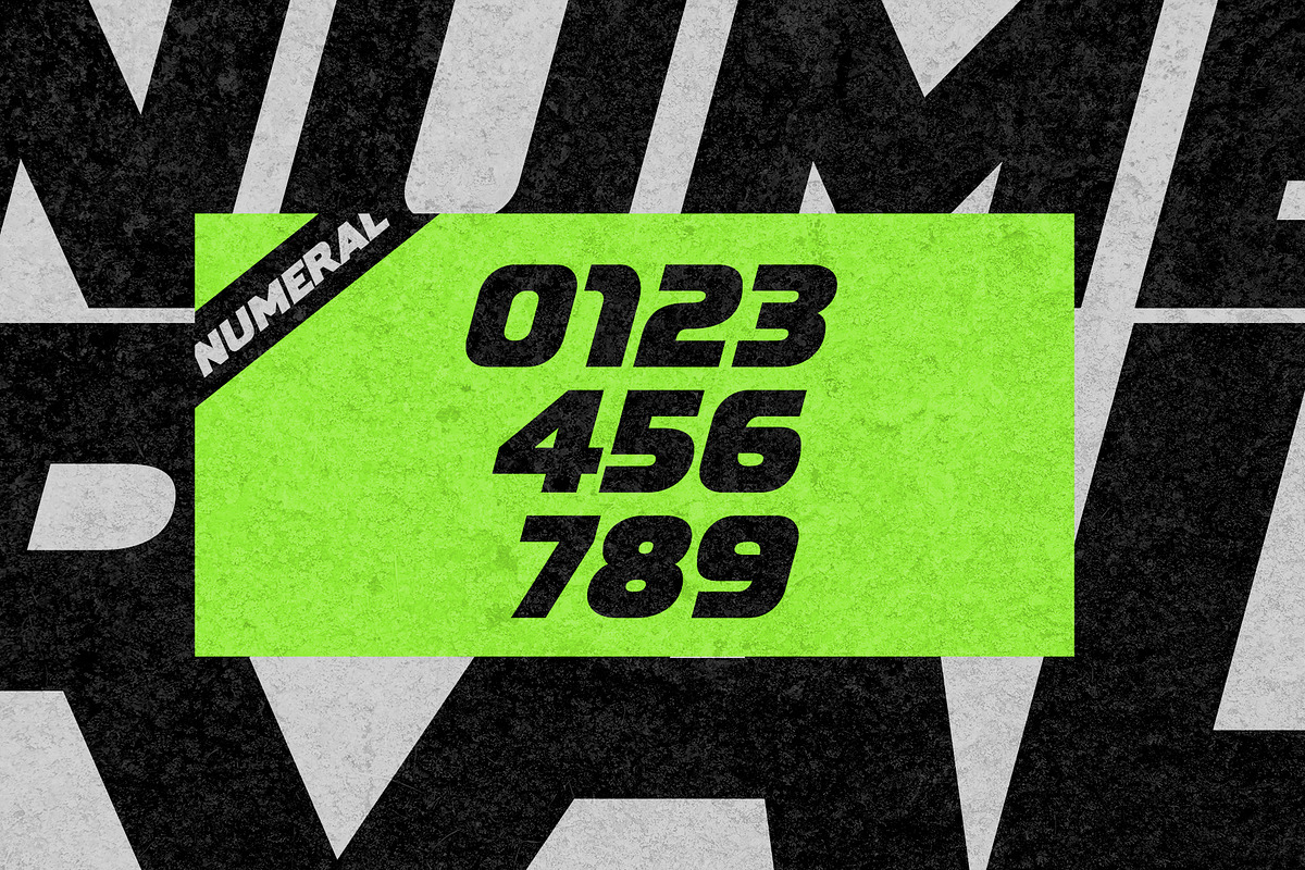 Gerad - Industrial Modern Font, a Sans Serif Font by Drizy (Photo 3 of 9)