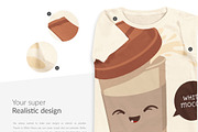 6x Women T-shirt Ghost Mock-ups Set, a Books & Magazine Mockup by Apparel_Mockups (Thumbnail 9 of 22)