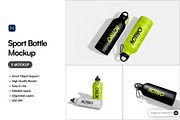 Sport Bottle Mockup, a Merchandise Mockup by SLAB! Design (Thumbnail 1 of 7)