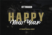 Ottoman – Elegant Christmas Font, a Script Font by Black Junst (Thumbnail 6 of 7)