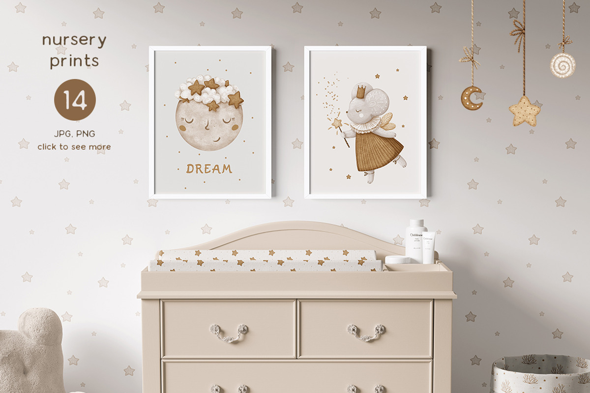 Magic Nursery. Baby collection, an Animal Illustration by polikarpovaart (Photo 2 of 11)