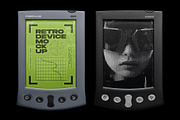 Retro Mobile Device Mockup Bundle, a Device Mockup by FLYERWRK (Thumbnail 3 of 11)