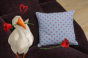 Valentine Goose Clipart Set, a Seasonal Illustration by IrynaPanashii (Thumbnail 10 of 10)