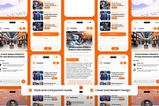 Pulse - News Portal Design Template, an App Template by productype1 (Thumbnail 3 of 5)