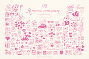 Whimsical Set Romantic Vibes, an Object Graphic by ViktoriyaD (Thumbnail 5 of 19)