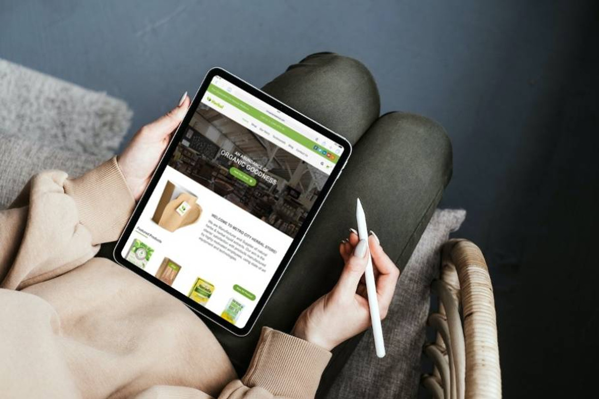Responsive Organic WordPres - Herbal preview 2