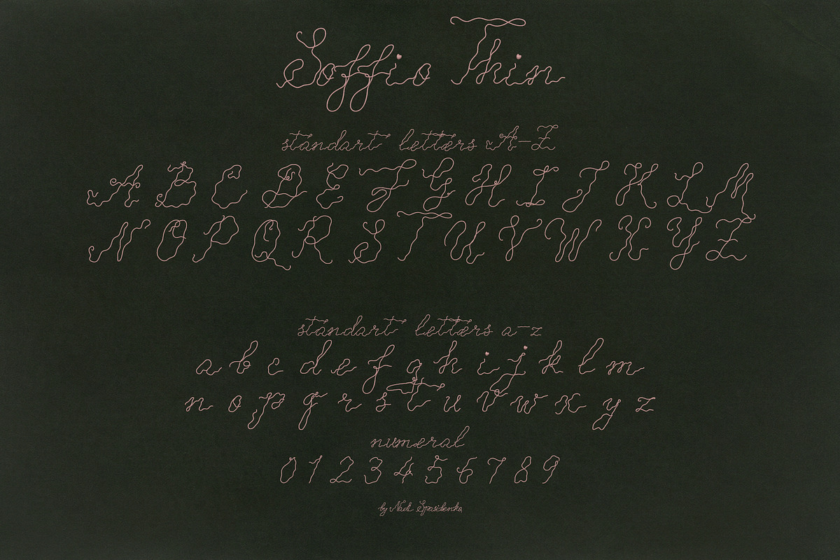 Soffio — Elegant Font Family, a Handwritten Font by nadispasibenko (Photo 7 of 9)