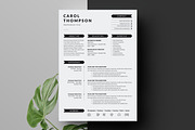 Resume/CV, a Resume Template by Creatune (Thumbnail 1 of 4)