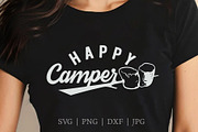 Happy Camper SVG, Family Camping SVG, a Graphic by Applied Arts (Thumbnail 3 of 5)