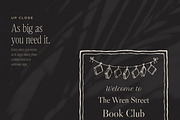 Book Club Stationery Creator Bundle, an Object Graphic by The October Creative (Thumbnail 9 of 18)