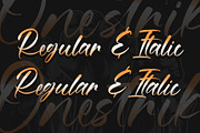 Onestrike, a Handwritten Font by Letterara (Thumbnail 10 of 12)