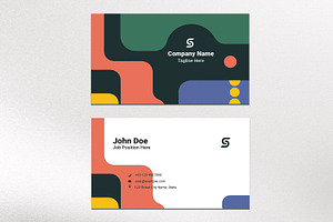 Corporate Business Cards, a Business Card Template by MightyDesign