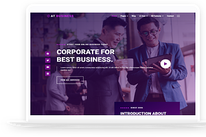 AT Business Onepage WordPress Theme