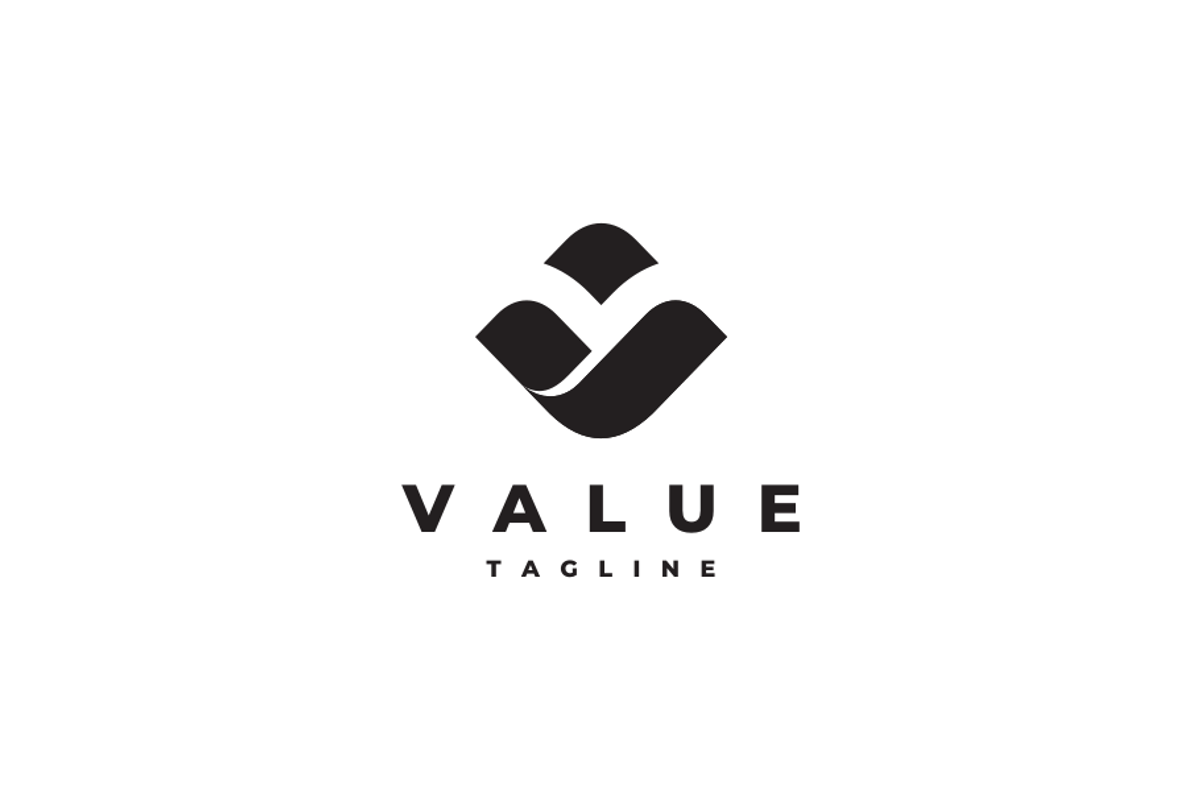 Value Letter V Logo Design, a Branding & Logo Template by yopie (Photo 3 of 3)