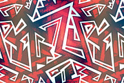 Graffiti vector patterns pack, a Pattern Graphic by Gudiny (Thumbnail 10 of 13)
