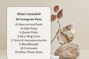 Minimalist Instagram Canva Templates