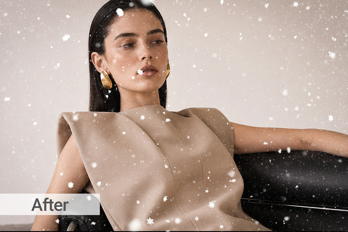 Snowfall Photo Effect, a Layer Style Add-On by graphypix (Photo 5 of 13)