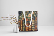 Cats in the Library, a Background Graphic by Curve Design (Thumbnail 2 of 7)