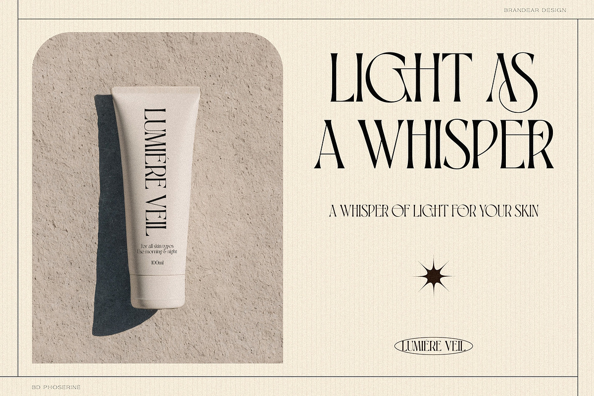 BD PHOSERINÉ | Display Serif, a Serif Font by Brandear Design (Photo 17 of 23)