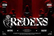 Dark Reborn Typeface, a Blackletter Font by alit design (Thumbnail 4 of 20)