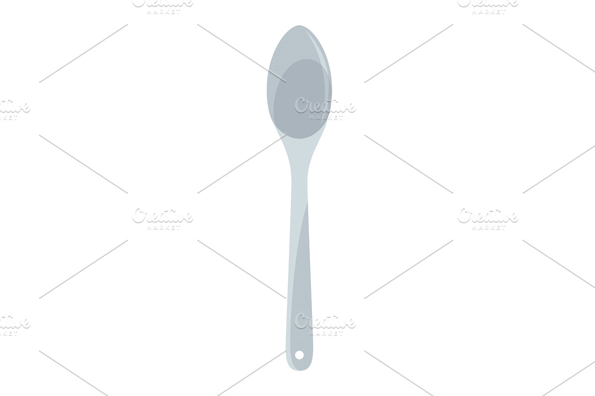 Ergonomic stainless steel serving, an Object Illustration by the8monkey