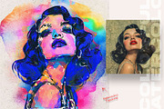 Colorful Watercolor Photo Effects, an Action Add-On by Amorjesu.com (Thumbnail 8 of 40)