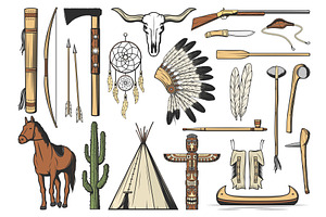 Native American And Indian Icons