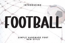 Football | Script Font
