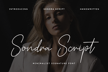 Sondra Script | Signature Font