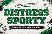 Distress Sporty Font – Bold Athletic, a Slab Serif Font by Limited.studio (Thumbnail 1 of 6)