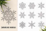 530 Vector Mandala Ornaments, an Animal Illustration by pixaroma (Thumbnail 16 of 55)
