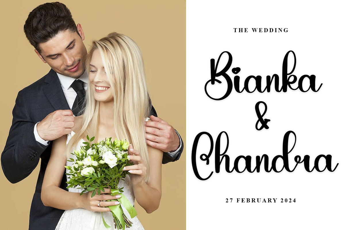 Better Valentine, a Handwritten Font by FreshTypeINK (Photo 2 of 7)