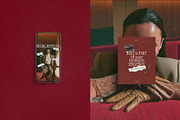 Burgundy Instagram Template, a Social Media Template by Row Creative (Thumbnail 6 of 10)