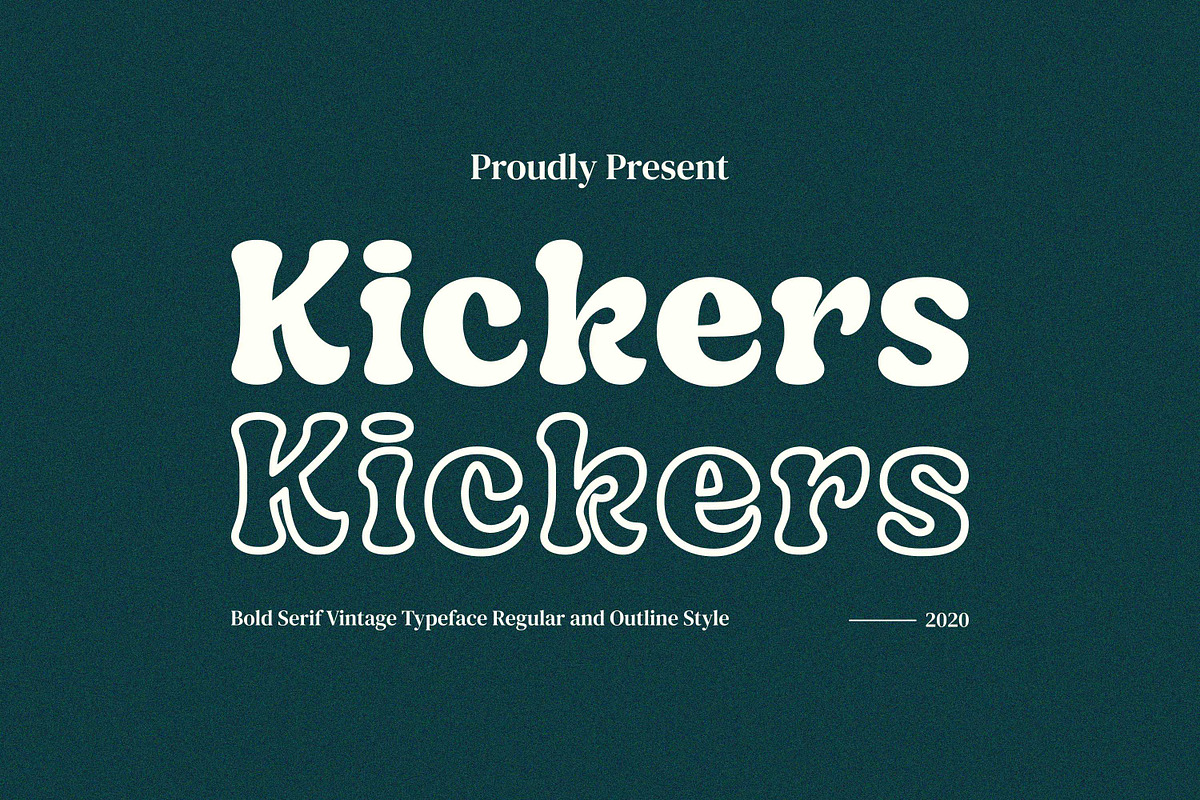 Kickers - Bold Serif Typeface