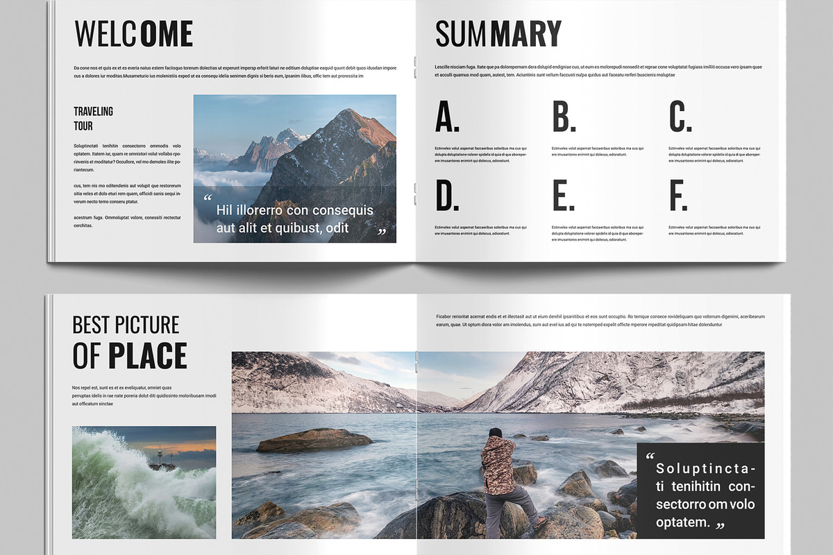 Modern Landscape Travel Magazine preview 3