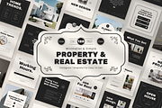 120 Simple Property Instagram Canva, a Social Media Template by Branding Victory STD (Thumbnail 1 of 9)