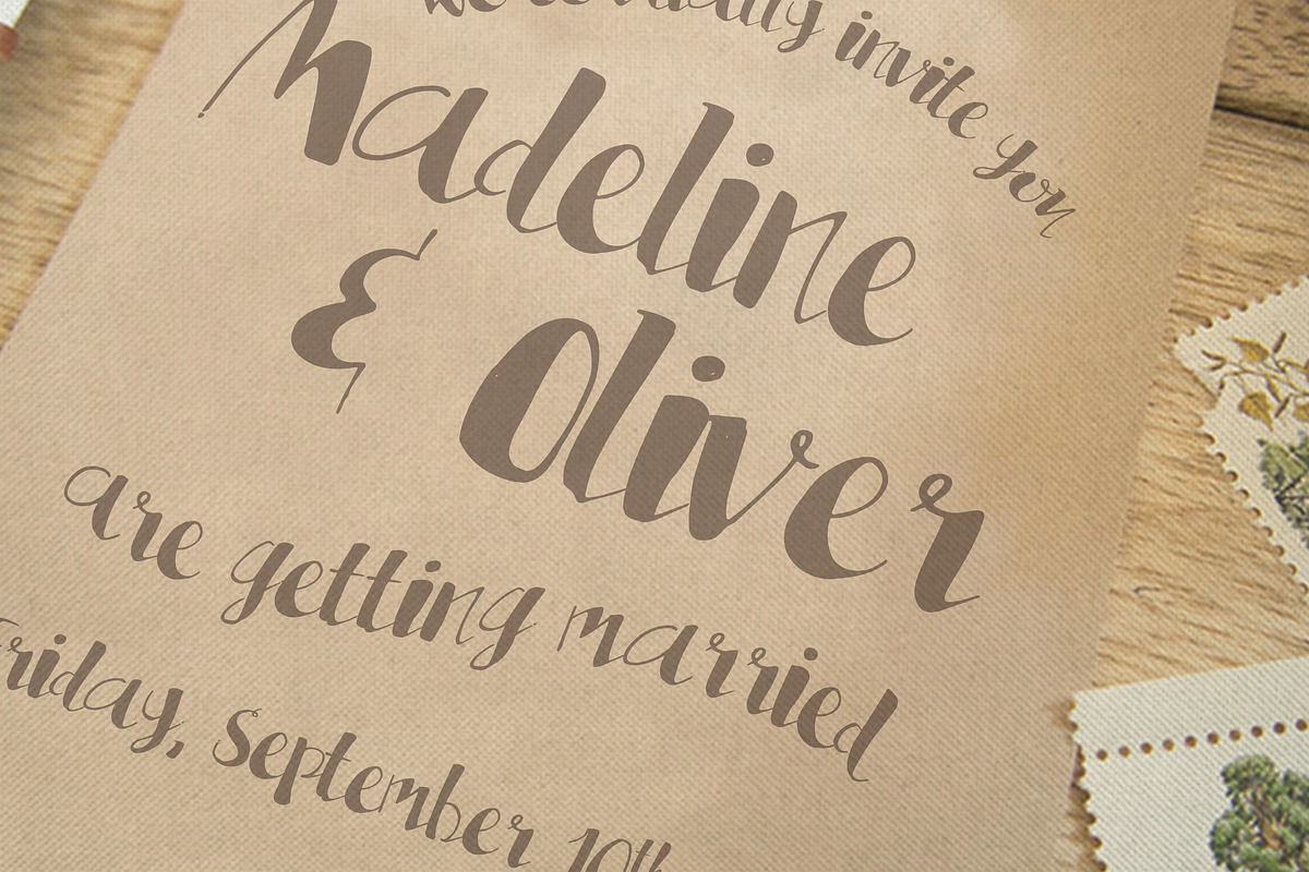 Lisa Marie Script, a Script Font by BlueRobinDesignShop (Photo 3 of 7)