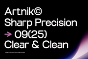 TRT Artnik – Modern Geometric Sans, a Sans Serif Font by truetype (Thumbnail 4 of 15)